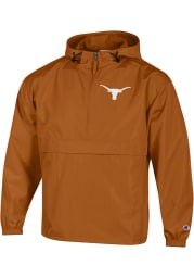 Champion Texas Longhorns Mens Burnt Orange Packable Light Weight Jacket