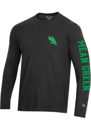 Champion North Texas Mean Green Black Stadium Long Sleeve T Shirt