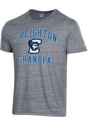 Champion Creighton Bluejays Grey Grandpa Number One Short Sleeve Fashion T Shirt