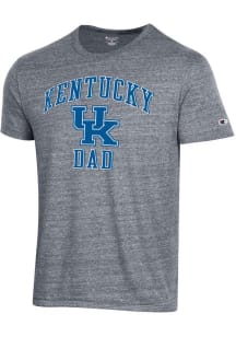 Champion Kentucky Wildcats Grey Dad Number One Short Sleeve T Shirt