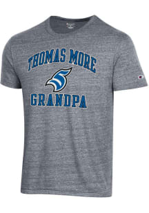 Champion Thomas More Saints Grey Grandpa Number One Short Sleeve Fashion T Shirt