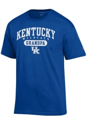 Champion Kentucky Wildcats Blue Grandpa Pill Short Sleeve T Shirt