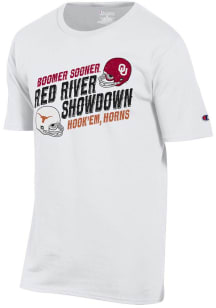 Champion Texas Longhorns White Red River Showdown Short Sleeve T Shirt