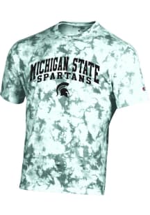 Champion Michigan State Spartans Teal Crush Tie Dye Short Sleeve T Shirt