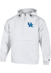 Champion Kentucky Wildcats Mens White Primary Logo Light Weight Jacket