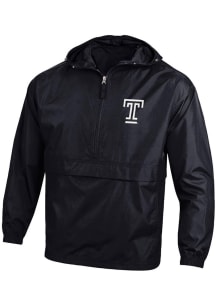 Champion Temple Owls Mens Black Primary Logo Light Weight Jacket