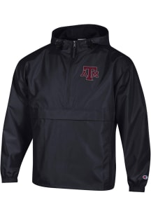 Champion Texas A&amp;M Aggies Mens Black Primary Logo Light Weight Jacket