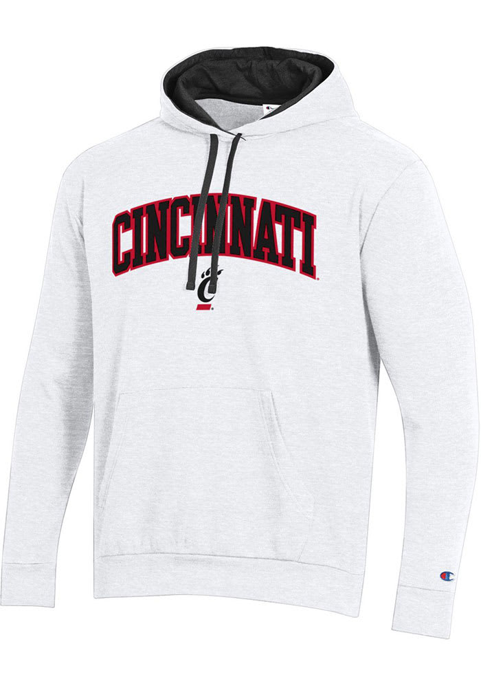 Champion Cincinnati Bearcats Hockey-Style Hoodie, Red/ Black