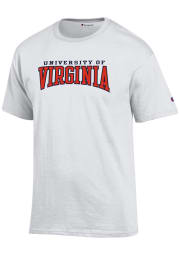 Champion Virginia Cavaliers White Arch Name Short Sleeve T Shirt