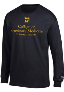 Champion Missouri Tigers Black College of Veterinary Medicine Long Sleeve T Shirt