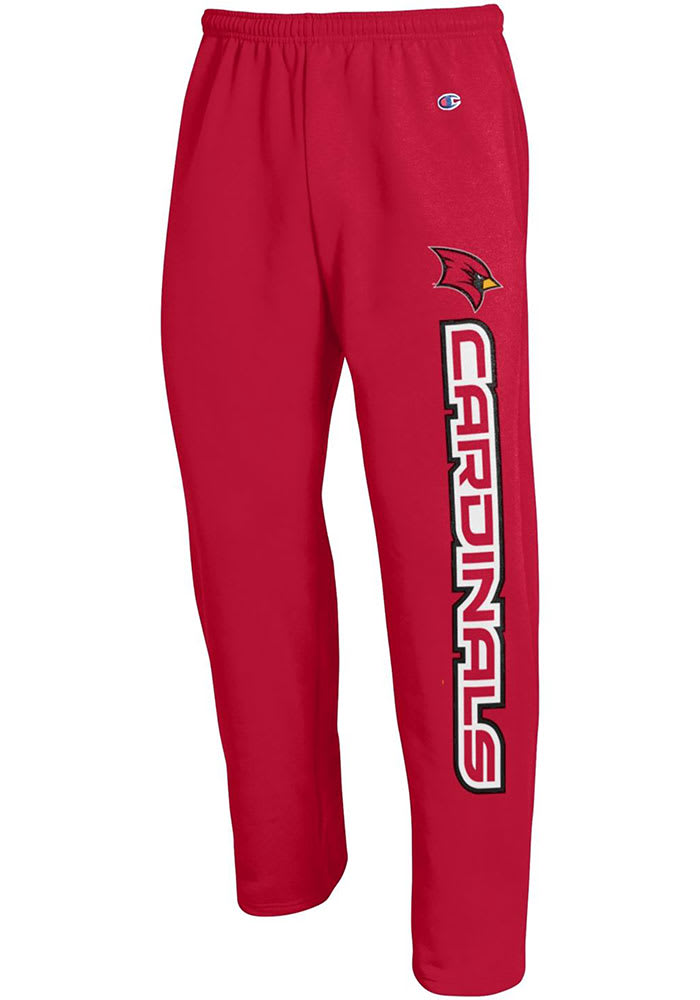 Men's Champion Red Louisville Cardinals Powerblend Pants