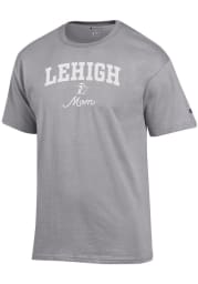 Champion Lehigh University Womens Grey Mom Short Sleeve T-Shirt
