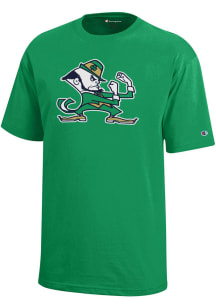 Champion Notre Dame Fighting Irish Youth Green ALT LOGO Short Sleeve T-Shirt
