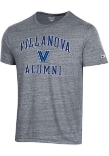 Champion Villanova Wildcats Grey Alumni Number One Short Sleeve Fashion T Shirt