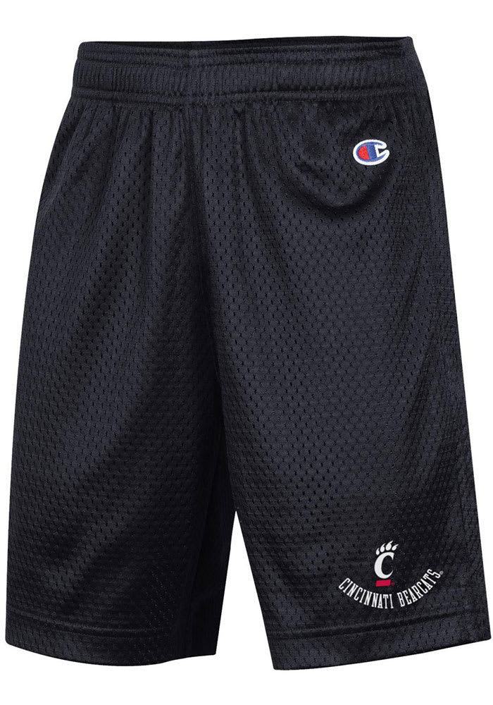 Champion Cincinnati Bearcats Youth Black Primary Logo Shorts