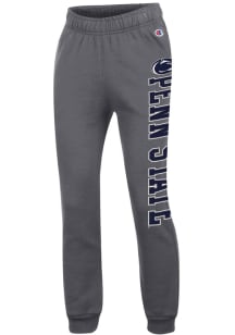 Youth Penn State Nittany Lions Grey Champion Primary Logo Sweatpants