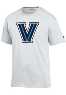 Champion Villanova Wildcats White Primary Team Logo Short Sleeve T Shirt