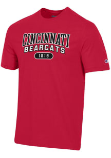 Champion Cincinnati Bearcats Red Super Fan Short Sleeve T Shirt