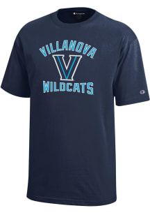 Champion Villanova Wildcats Youth Navy Blue NO 1 Short Sleeve T-Shirt