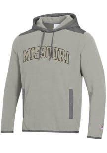 Champion Missouri Tigers Mens Grey Explorer Fleece Long Sleeve Hoodie