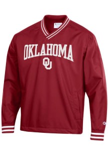 Champion Oklahoma Sooners Mens Crimson Scout Pullover Jackets