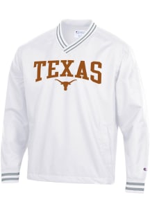 Champion Texas Longhorns Mens White Scout Pullover Jackets