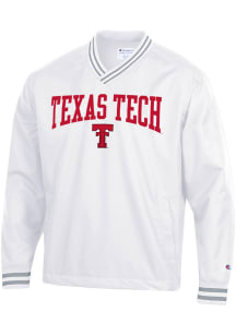 Champion Texas Tech Red Raiders Mens White Scout Pullover Jackets