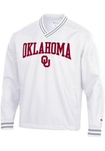 Champion Oklahoma Sooners Mens White Scout Pullover Jackets