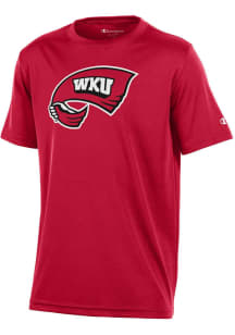 Champion Western Kentucky Hilltoppers Youth Red Primary Logo Short Sleeve T-Shirt