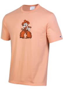 Champion Oklahoma State Cowboys Pink Vintage Wash Pistol Pete Short Sleeve Fashion T Shirt
