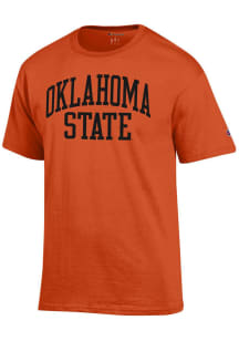 Champion Oklahoma State Cowboys Orange Arch Name Short Sleeve T Shirt
