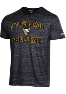 Champion Pittsburgh Penguins Black Heart And Soul Short Sleeve Fashion T Shirt