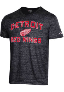 Champion Detroit Red Wings Black Heart And Soul Short Sleeve Fashion T Shirt