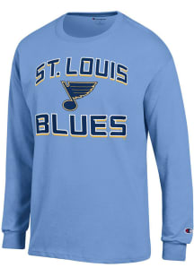 Champion St Louis Blues Light Blue Heart And Soul Long Sleeve T Shirt