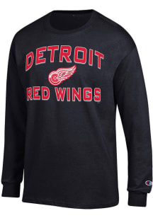Champion Detroit Red Wings Black Heart And Soul Long Sleeve T Shirt