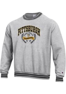 Champion Pittsburgh Penguins Mens Grey REVERSE WEAVE Long Sleeve Fashion Sweatshirt
