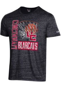 Champion Cincinnati Bearcats Black Vault Basketball Short Sleeve T Shirt