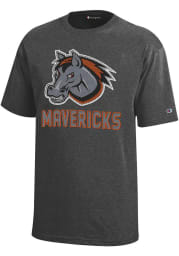 Champion Kansas City Mavericks Youth Grey Name Drop Short Sleeve T-Shirt