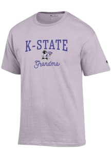 Champion K-State Wildcats Womens Lavender Grandma Short Sleeve T-Shirt