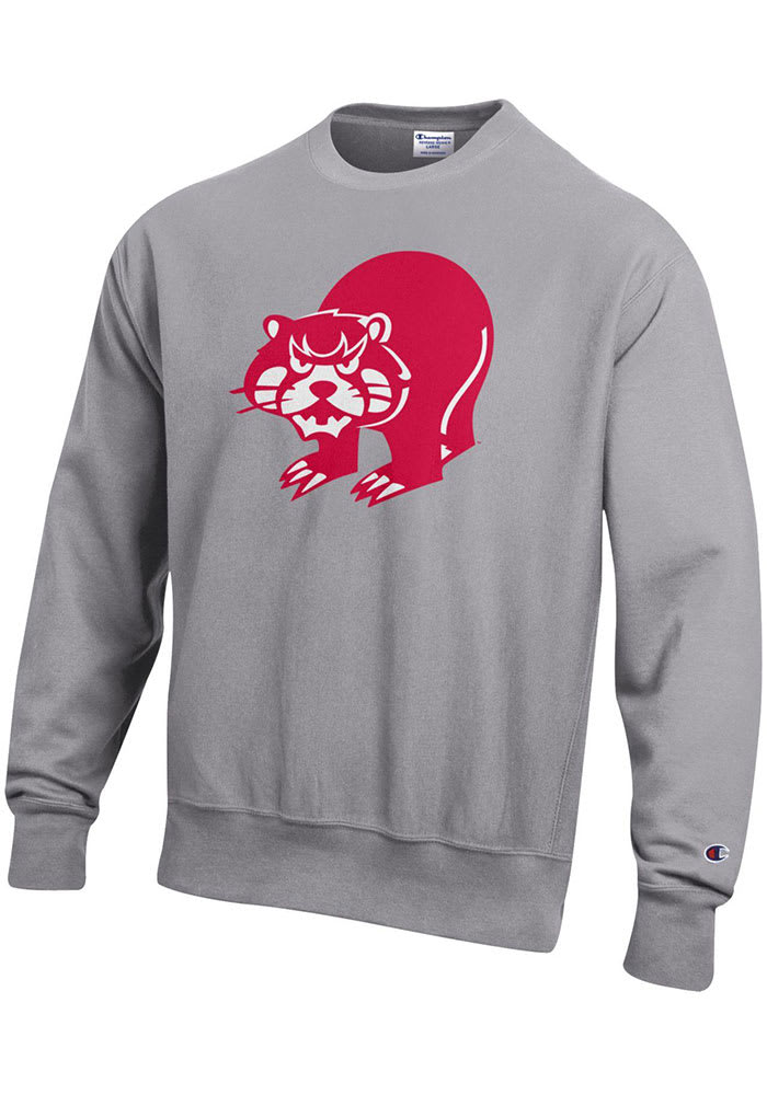 Champion Cincinnati Bearcats Mens Retro Basketball Long Sleeve Crew Sweatshirt