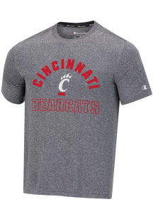 Cincinnati Bearcats Charcoal Champion Stadium Impact Short Sleeve T Shirt