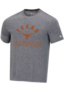 Champion Texas Longhorns Charcoal Stadium Impact Short Sleeve T Shirt