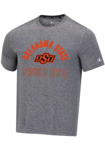 Champion Oklahoma State Cowboys Charcoal Stadium Impact Short Sleeve T Shirt