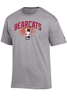 Champion Cincinnati Bearcats Grey Nati Jam Short Sleeve T Shirt