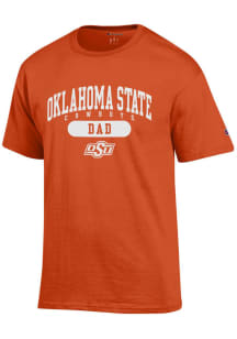 Champion Oklahoma State Cowboys Orange Pill Dad Short Sleeve T Shirt