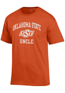 Champion Oklahoma State Cowboys Orange Uncle Number One Graphic Short Sleeve T Shirt