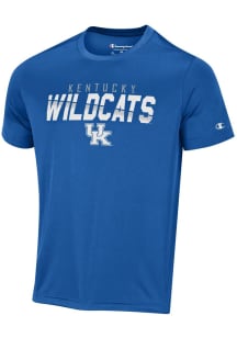 Champion Kentucky Wildcats Blue Stadium Impact Short Sleeve T Shirt