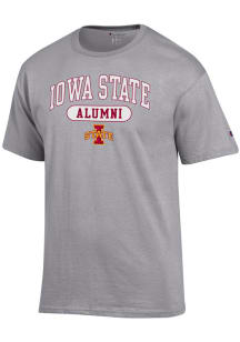 Champion Iowa State Cyclones Grey Pill Alumni Short Sleeve T Shirt