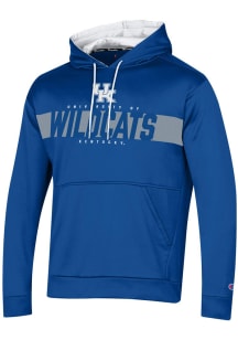 Champion Kentucky Wildcats Mens Blue Stadium Fleece Hood