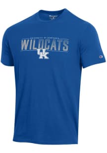 Champion Kentucky Wildcats Blue Stadium Short Sleeve T Shirt